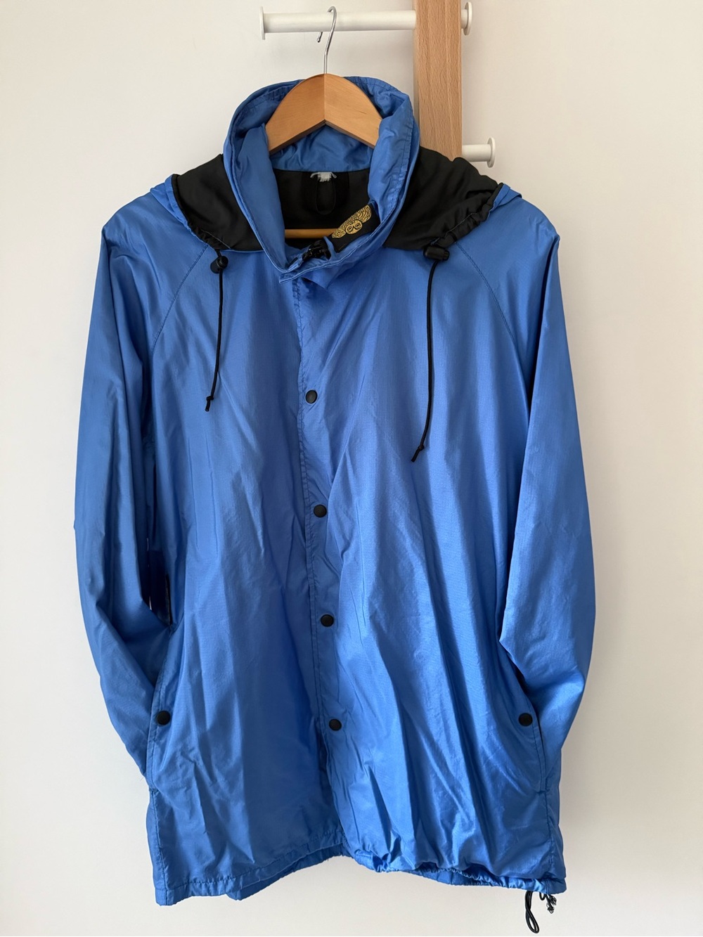 Vintage Kanuk Lightweight Blue Hooded Windbreaker Jacket